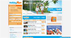 Desktop Screenshot of holidaymax.com